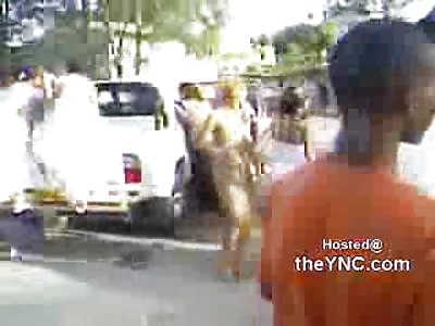 African Road Rage Results in KO at Wedding Ceremony