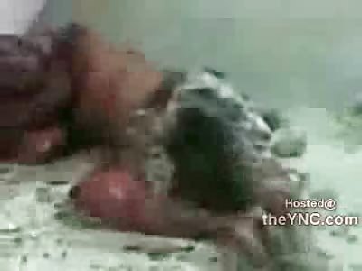 Rapist and Murderer Stoned to Death in the Philippines (10/23/2010) Bad Camera Work