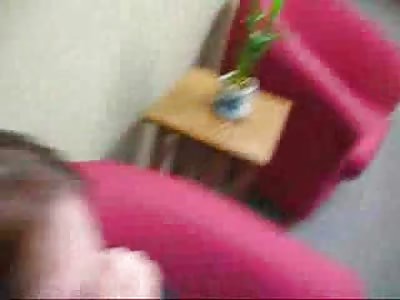 Quick Public Blowjob in the Waiting Room Ends in Huge Facial