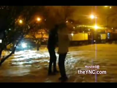 WTF: Complete Idiot lets his Friend Light him on Fire