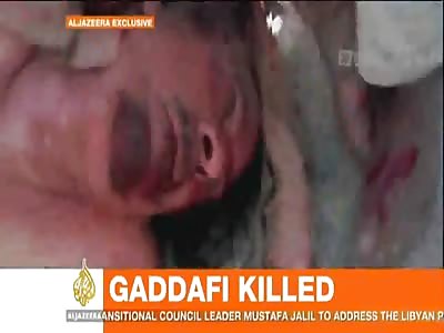 VIDEO: Libyan Leader Gaddafi Captured and Killed on the Street in Sirte