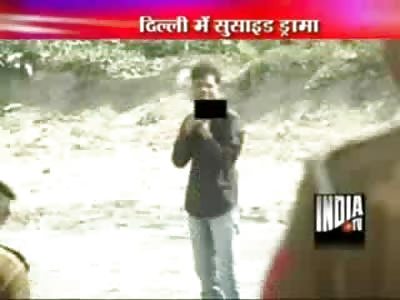 Lover boy Idiot Slits his Throat in India