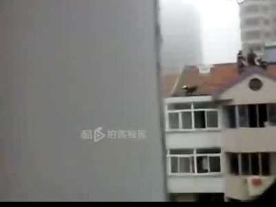 Woman Was Thrown out of 6th Floor Window by Crazy Couple 