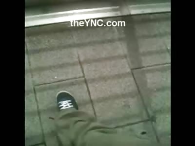 YNC Exclusive Video: YNC'er Records Man Struggling to his Death in the River Thames in London....(Verified the Man fell from the Bridge moments before..)