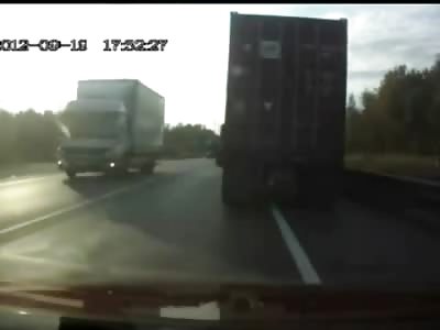 Man Ejected from Front of Truck During Accident