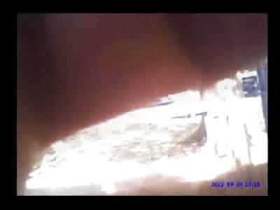 Police Officers on Call Kill a White Pitbull Attacking them at the Front Door (2 Different Point of View Cameras) 