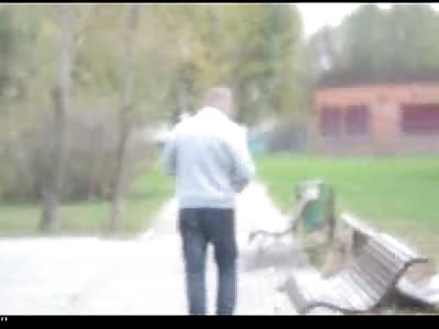 Woman Smashes Vodka Bottle over Belligerent Drunks Head