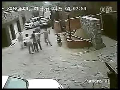 Entire Family Beaten with Sticks to Near Death