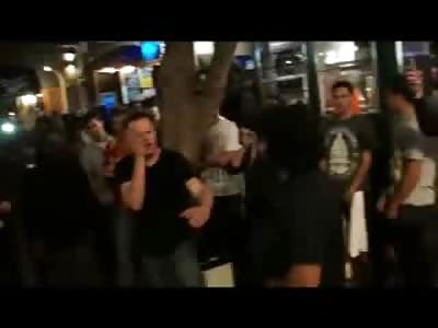 Drunk bully at SXSW 2013 gets Absolutely Knocked Out!!
