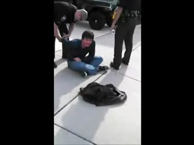 BRUTALITY OR RESISTING ARREST: Man Tased 10 Times and Kicked in the Head by Delaware Police