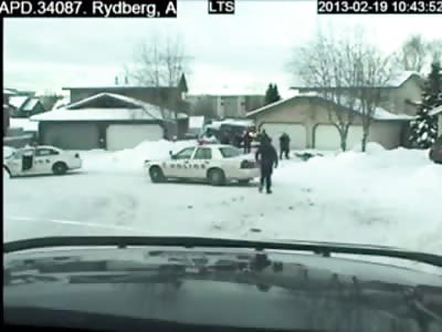 Police in Alaska Shoot and Kill Man that Tried to Run Them Over