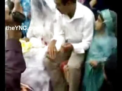 Cake Eating goes Horribly Wrong for Muslim Bride