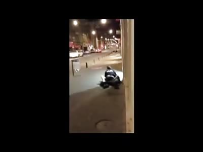 Couple Has Public Sex Right in front of a McDonalds in Paris