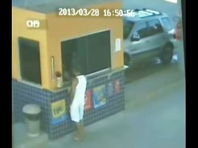 Professional Execution..Man is Gunned Down by 2 Assassin at ice Cream Shop