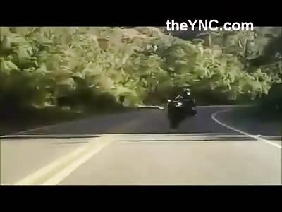 Speeding Bikers Absolutely Brutal and Fatal Head On Collision