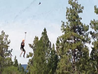 Brutal Impact: Next Time You Wanna Have Fun on a Zip Line, Make Sure You Have BRAKES!!!