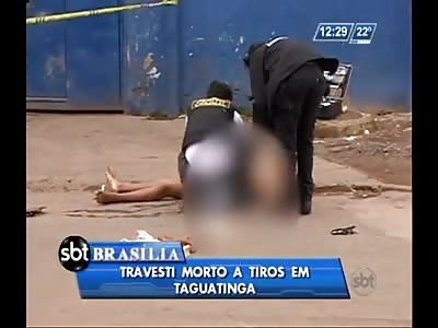 Today: Transsexual gunned down in Brasilia 