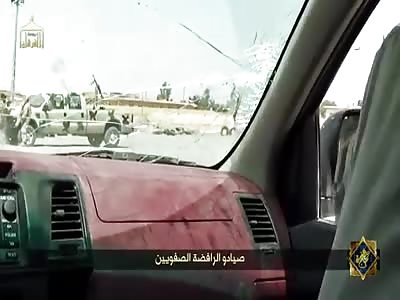 3 Drive-by-shootings of Al-Qaeda in Iraq in 1 video